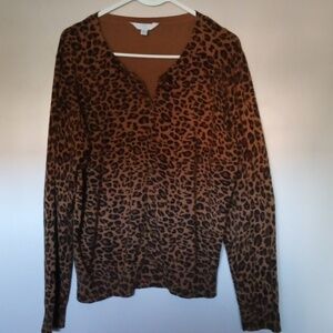 Leopard print Cardigan
